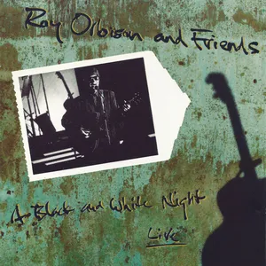 A black and white night live